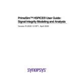 خرید و دانلود نسخه کامل کتاب PrimeSim™ HSPICE® User Guide: Signal Integrity Modeling and Analysis