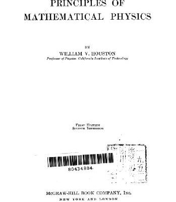 خرید و دانلود نسخه کامل کتاب Principles of Mathematical Physics