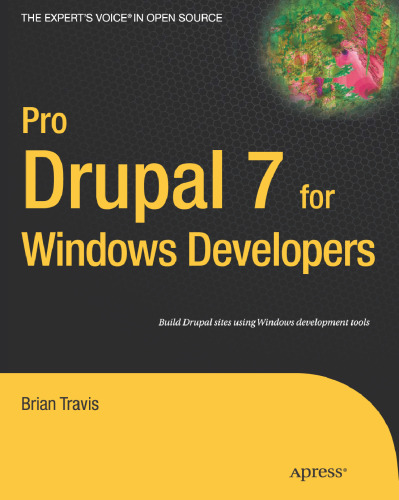 خرید و دانلود نسخه کامل کتاب Pro Drupal 7 for Windows Developers