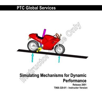 خرید و دانلود نسخه کامل کتاب Pro-Engineer. Simulating Mechanisms for Dynamic Performance. 2001
