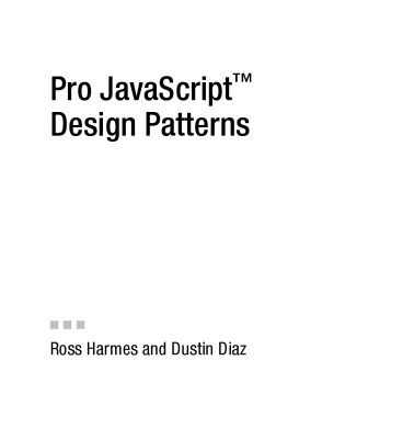 خرید و دانلود نسخه کامل کتاب Pro JavaScript Design Patterns