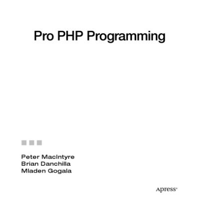 خرید و دانلود نسخه کامل کتاب Pro PHP Programming