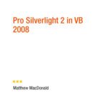 خرید و دانلود نسخه کامل کتاب Pro Silverlight 2 in VB 2008