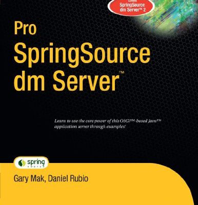 خرید و دانلود نسخه کامل کتاب Pro SpringSource dm Server™
