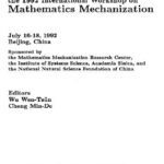 خرید و دانلود نسخه کامل کتاب Proceedings 1992 Int. Workshop on Mathematics Mechanization