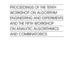 خرید و دانلود نسخه کامل کتاب Proceedings of the Tenth Workshop on Algorithm Engineering and Experiments