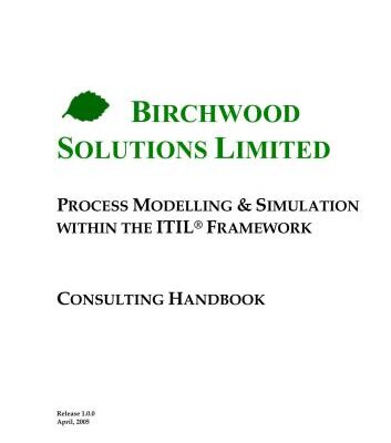 خرید و دانلود نسخه کامل کتاب Process Modeling and Simulation with ITIL Framework