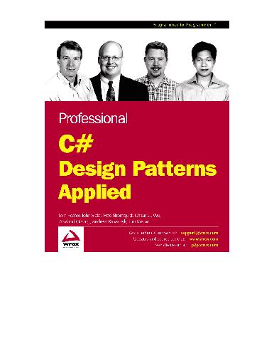 خرید و دانلود نسخه کامل کتاب Professional C# Design Patterns Applied_687795d45bab3.jpeg خرید و دانلود نسخه کامل کتاب Professional C# Design Patterns Applied