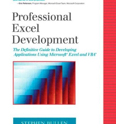 خرید و دانلود نسخه کامل کتاب Professional Excel Development The Definitive Guide To Developing Applications Using Microsoft Excel And Vba (Professional