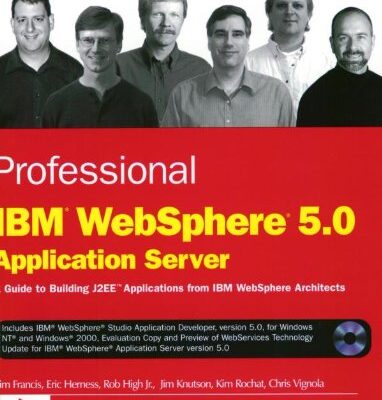 خرید و دانلود نسخه کامل کتاب Professional IBM WebSphere 5.0 Applicationa Server