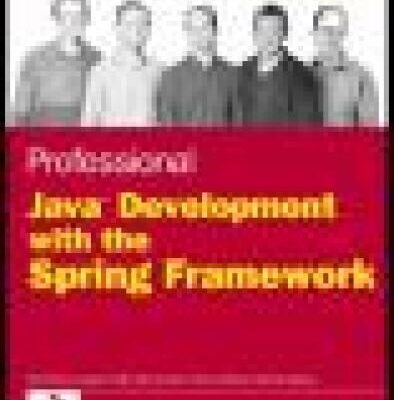 خرید و دانلود نسخه کامل کتاب Professional Java Development with the Spring Framework