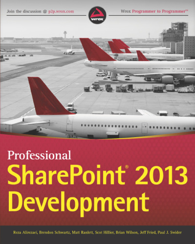 خرید و دانلود نسخه کامل کتاب Professional SharePoint 2013 Development