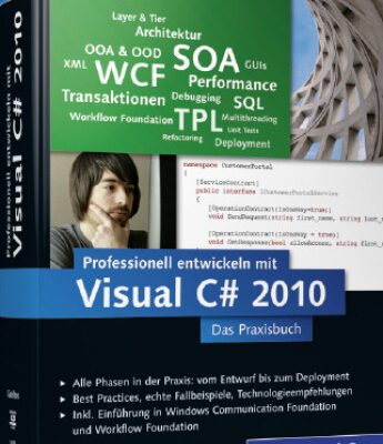 خرید و دانلود نسخه کامل کتاب Professionell entwickeln mit Visual C# 2010