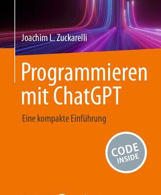 خرید و دانلود نسخه کامل کتاب Programmieren mit ChatGPT : Eine kompakte Einführung