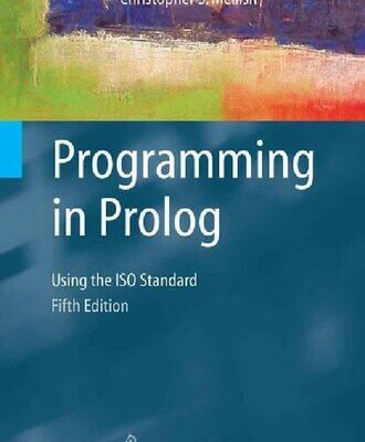 خرید و دانلود نسخه کامل کتاب Programming in Prolog: Using the ISO Standard