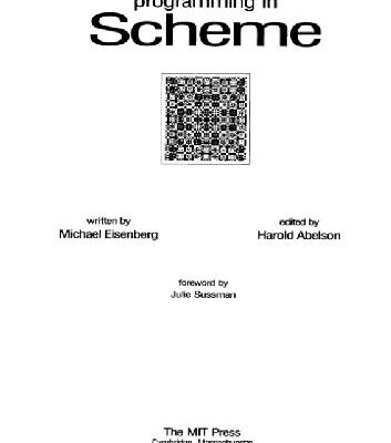 خرید و دانلود نسخه کامل کتاب Programming in Scheme