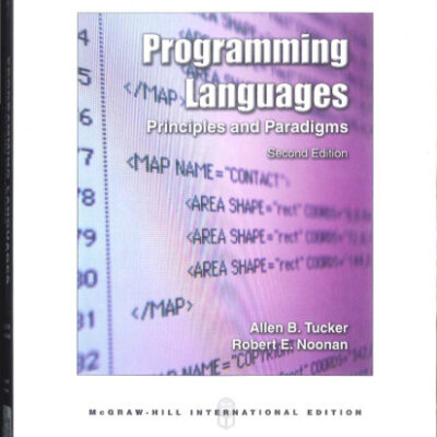 خرید و دانلود نسخه کامل کتاب Programming Languages: Principles and Paradigms