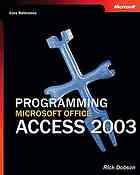 خرید و دانلود نسخه کامل کتاب Programming Microsoft Office Access 2003 (core reference)