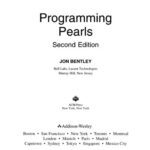 خرید و دانلود نسخه کامل کتاب Programming Pearls (2nd Edition)