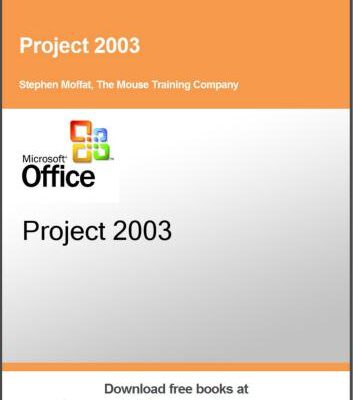 خرید و دانلود نسخه کامل کتاب Project 2003