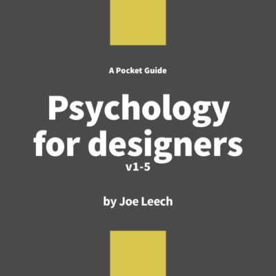 خرید و دانلود نسخه کامل کتاب Psychology for Designers: How to apply psychology to web design and the design process