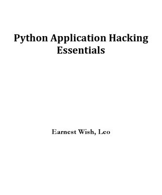 خرید و دانلود نسخه کامل کتاب Python Application Hacking Essentials