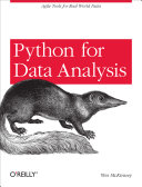 خرید و دانلود نسخه کامل کتاب Python for Data Analysis: Agile Tools for Real-World Data