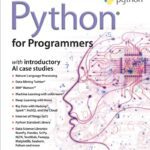 خرید و دانلود نسخه کامل کتاب Python for Programmers: with Big Data and Artificial Intelligence Case Studies