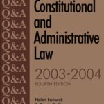 خرید و دانلود نسخه کامل کتاب Q&A Constitutional and Administrative Law, 4th Edition (Q&A Series)