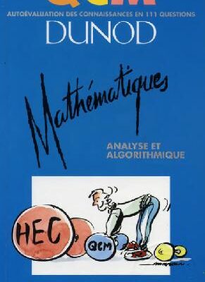 خرید و دانلود نسخه کامل کتاب QCM HEC Mathematiques Analyse et Algorithmique