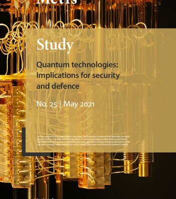 خرید و دانلود نسخه کامل کتاب Quantum technologies: Implications for security and defence