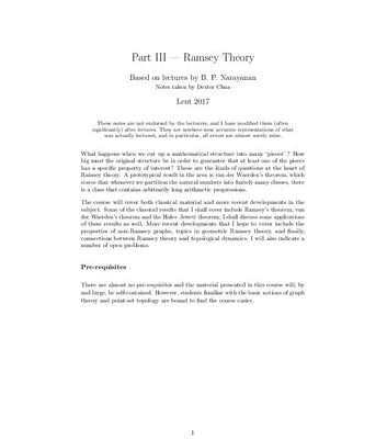خرید و دانلود نسخه کامل کتاب Ramsey Theory