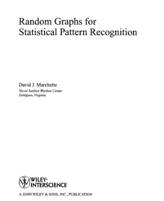 خرید و دانلود نسخه کامل کتاب Random graphs for statistical pattern recognition
