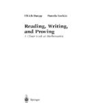 خرید و دانلود نسخه کامل کتاب Reading, writing and proving. Close look at mathematics