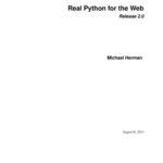 خرید و دانلود نسخه کامل کتاب Real Python for the Web