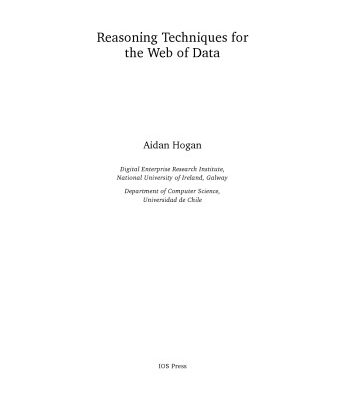 خرید و دانلود نسخه کامل کتاب Reasoning Techniques for the Web of Data