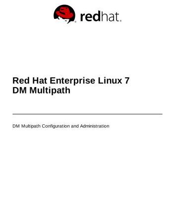 خرید و دانلود نسخه کامل کتاب Red Hat Enterprise Linux 7 DM Multipath