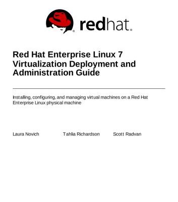 خرید و دانلود نسخه کامل کتاب Red Hat Enterprise Linux 7 Virtualization Deployment and Administration Guide