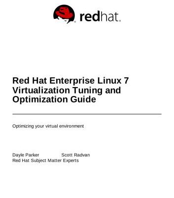 خرید و دانلود نسخه کامل کتاب Red Hat Enterprise Linux 7 Virtualization Tuning and Optimization Guide
