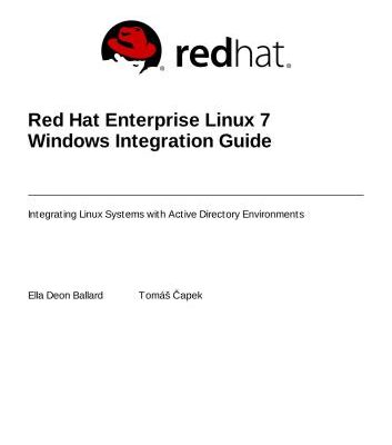 خرید و دانلود نسخه کامل کتاب Red Hat Enterprise Linux 7 Windows Integration Guide