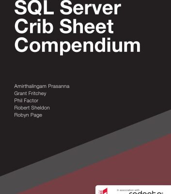 خرید و دانلود نسخه کامل کتاب RedGate SQL Server Crib Sheet Compendium