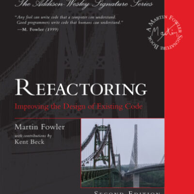 خرید و دانلود نسخه کامل کتاب Refactoring: Improving the Design of Existing Code