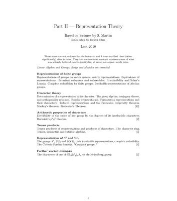 خرید و دانلود نسخه کامل کتاب Representation Theory