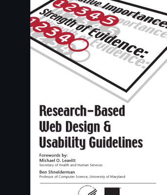خرید و دانلود نسخه کامل کتاب Research-Based Web Design & Usability Guidelines