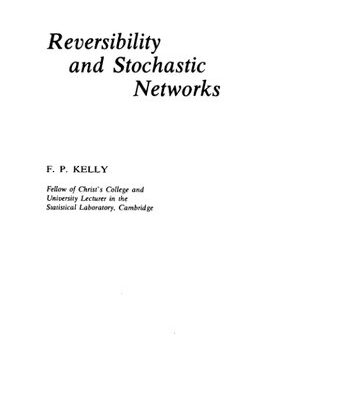 خرید و دانلود نسخه کامل کتاب Reversibility and Stochastic Networks