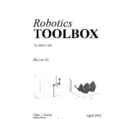 خرید و دانلود نسخه کامل کتاب Robotics Toolbox For Matlab, Release 6
