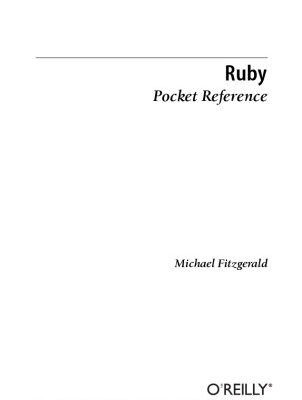 خرید و دانلود نسخه کامل کتاب Ruby Pocket Reference