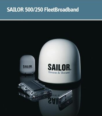 خرید و دانلود نسخه کامل کتاب Sailor 500/250 FleetBoardband. User Manual