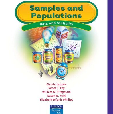 خرید و دانلود نسخه کامل کتاب Samples & Populations: Data & Statistics (Connected Mathematics 2 Grade 8)