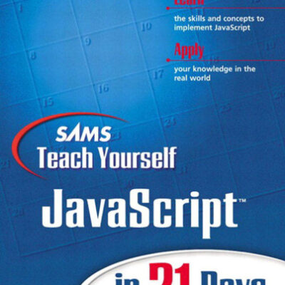 خرید و دانلود نسخه کامل کتاب Sams teach yourself JavaScript in 21 days